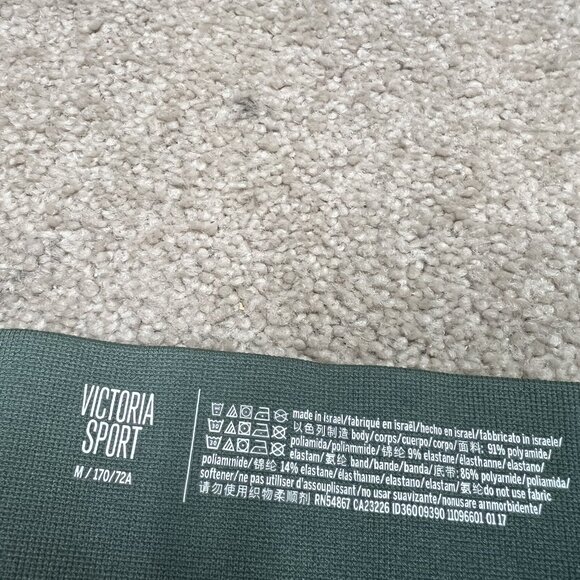 Victoria’s Secret Sport Leggings Green Pull On Women’s Size Medium - Picture 7 of 10